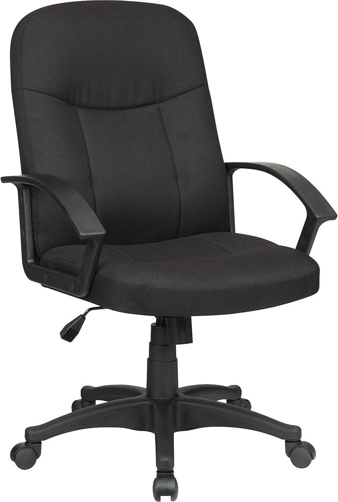 Comfortable, Hight Adjustable, Black Swivel Office Chair