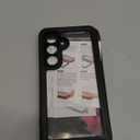 Temdan Designed for Samsung Galaxy S25 Case Waterproof, Built-in Lens & Screen Protector Military Shockproof Dropproof IP68 Underwater Full Body Phone Case for Galaxy S25 5G 6.2"-Black (2025)