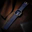 Bandsie Leather Band Compatible with Apple Watch Ultra 3/ Ultra 2/ Ultra Band 49mm 46mm 45mm 44mm 42mm for Men, Vintage Genuine Suede Leather Wristband Strap for iWatch Series 11 10 9 8 7 6 5 4 SE 3 2 1