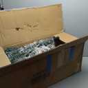 7.5 ft Prelit Premium Snow Flocked Hinged Artificial Christmas Tree with 450 Lights