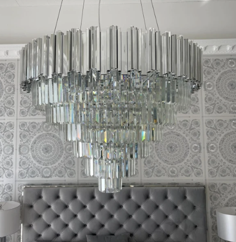 ANTILISHA Modern Chandelier AT006 Pendant Crystal Chandelier