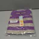 Womens Striped Polo T-Shirts Oversized Short Sleeve Top Cotton Color Block Loose Basic Tee Casual Tunics Summer Spring Tops (S)