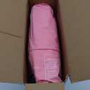 Intex 66803EP Cozy Kidz Inflatable Airbed: Fiber-Tech Velvety Soft Surface Carry Bag Included Color May Vary 34.5" x 62" x 7", (Pink)
