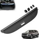 MIALUTY Cargo Cover for 2020-2026 Cadillac XT4 Retractable Trunk Cover XT4 Accessories Anti-Peeping Anti-Theft Privacy Screen,Trunk Luggage Shield Shade Carbon Fiber Texture