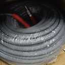 Pressure Washer Hose 150ft, 4200PSI 1/4 Inch Kink Resistant Power Washer Extension Hose, Flexible Heavy Duty Replacement Hose, Compatible with M22 14mm Fittings, High Tensile Wire Braid