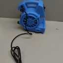 1/8 HP 600 CFM Air Mini Mover Carpet Dryer Floor Fan with High-Power Airflow for Fast Drying WWD00