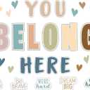 Teacher Created Resources Everyone is Welcome You Belong Here Bulletin Board (TCR7168)