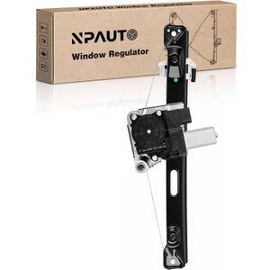 Rear Driver Side Power Window Regulator (5-Pin) Motor fit for BMW 3 Series E90 E91 323i 325i 328i 330i 335i 325xi 328xi 330xi 335xi 335d M3 2006 2007 2008 2009 2010 2011, Sedan Wagon, Left, 748-468