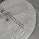 White Round paper lamp shade 50cm(19Inch) Chinses Lantern Pendant Lamp Shade,Large Foldable Lampshade, 19.69 inches
