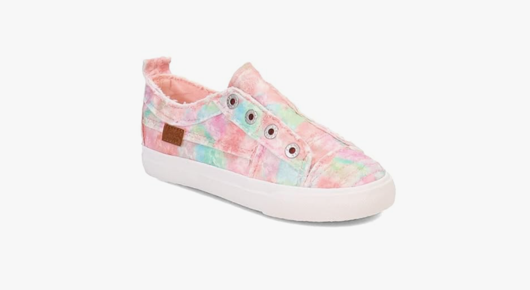 Blowfish Malibu Girls Play-t Sneaker, Papaya Swirly 2