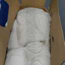 Bedsure Heated Blanket Throw Blanket - Quilted Electric Blanket, Soft Flannel Thick Heating Blanket with 4 Time Settings & 6 Heating Settings, Warm Gifts for Women Men (50x60 inches, Ivory)