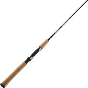 Shakespeare Micro 5'6" Spinning Rod, 2-Piece Fishing Rod, Graphite Composite Blank, Light Rod Power, Comfortable Full Cork Handle