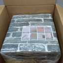 Greymond 3D Wall Panels Peel and Stick in Green，40 PCS XPE Foam 3D Wallpaper, Faux Brick Wall Panels for Bedroom, Stairs, Kitchen