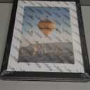 4 Pack Sports Magazine Frame Display 8.5 x 11.25 or 8.25 x 11 Magazine with 2 Sizes Mat, or 11x14 Photos without Mat, Magazine Display Frame with Shatter Resistant Plexiglass for Wall Hanging, Black