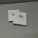 2 x Floating House Number Modern House Numbers 5 inch, Deamos Zinc Alloy Home Address Number for House with Reflective Finish Brass Floating Mount or Flush Mount [Number 5] (Gold)