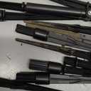 12 Pack Outdoor Christmas Decorations Solar Candy Cane Lights Solar Christmas Pathway Lights Outdoor Waterproof with Star & Bright LED 8 Modes Xmas Decorations for Outside Yard Garden