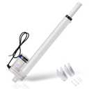 ECO-WORTHY 12V 6 Inch Stroke Linear Actuator 330lbs Maximum Lift with Mounting Brackets (12VDC 6 inch (150mm))