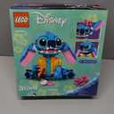 LEGO Disney Stitch Toy Building Kit, Disney Toy for 9 Year Old Kids, Buildable Figure with Ice Cream Cone, Fun Gift for Girls, Boys and Lovers of The Hit Movie Lilo and Stitch, 43249