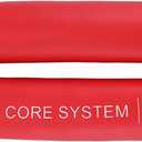 Hip & Core System, Resistance Loop to Stretch, Core Fitness Glute Workout Bands (Red - 40 lbs)