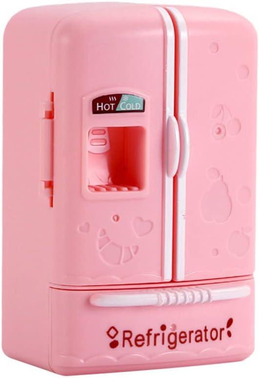 Mini Refrigerator Toys for Kids - Realistic Kitchen Playset Pretend Play Food Accessories Ideal for Mini House Decoration and Imagination Development
