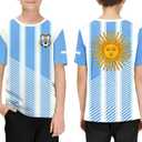 Boys Girls Soccer Jerseys Football Training Shirt for Youth Sports Fans, Size 4T