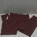 Plaid&Plain Men's Stretch Skinny Fit Casual Business Pants Ankle Dress Pants