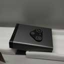 FTOP Biometric Fingerprint Gun Safe, Clock Handgun Safe with 3-in-1 Watch & Phone Wireless Charging, Drawer Lock for Hand Guns, Cash, Valuables- with Humidity Reader|Temperature| Alarm Clock| Screen