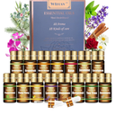 Essential Oils Set - Top 15 Scents for Diffuser, Humidifier, Skin Care, Aromatherapy, Massage, Candle & Soap Making - Fragrance Gift Set (5ml)