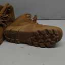 FREE SOLDIER Men's Waterproof Hiking Military Boots (10 Wide, Mid Brown)