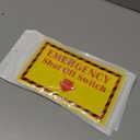Emergency Shut Off Switch Sign Label 8"x5" Adhesive-Poly Vinyl for Electrical Warning Stickers Self Adhesive Yellow/Red/Black Tag  60 Pack