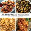 Ninja Air Fryer | 4 QT Capacity | 4-in-1 Roast, Crisp, Roast, Reheats, & Dehydrates | Dishwasher Safe Parts | 105F-400F | Includes 20 Easy & Healthy Recipes | 1550 watt | Grey | AF101