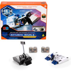 HEX Bots BattleBots Rivals 4.0 (Blacksmith and Biteforce), Remote Control Robot Toys for Kids, STEM Toys for Boys and Girls Ages 8 & Up, Batteries Included