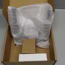 Asidrama 2 Pack Privacy Door Handles with Lock,Matte Black Door Handles Interior for Bedroom or Bathroom, Heavy Duty Black Door Levers, Reversible Keyless Turn Lock Interior Door Handle