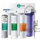 iSpring US31-PF 3-Stage Under Sink Water Filter System with Faucet, 1 Year