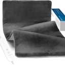 Heating Pad for Back Pain Relief & Period Cramps,12x24 Inches,XL Heating Pad for Shoulder and Neck,with 4 Temperature Controllers | Auto Shut-Off | Dry/Moist Heat Therapy, Gift for Women Men, Gray