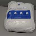 JOLLYVOGUE Pillows King Size Set of 4, Washable Supportive Bed Pillows with Super Soft Down Alternative Fill, Luxury Fluffy Hotel Quality for Side, Back, and Stomach Sleepers