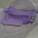 haakaa Yummy Pouch Reusable Baby Food Pouch, Reusable Pouches for Toddlers Kids Squeezable Pouch, Washable Freezer-Make Homemade Organic Food for Babies/Toddlers, 4oz, 2 Pack, 6m+(Lavender)