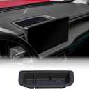 Mabett Dashboard Storage Organizer for Ford Maverick 2025,Anti-Slip Dash Panel Tray with Dedicated Sunglasses Compartment Behind Screen Maverick Accessories(Not 2022-2024 model)