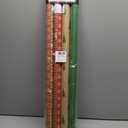 LaRibbons Kraft Christmas Wrapping Paper Set, 30 Inch X 10 Feet (4 Rolls: 100 Sq. Ft. Ttl) Snowflake, Green Tree, Deer Antlers and Gift Box Shapes Design for Xmas, Party, Holiday, Celebration