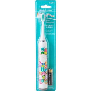 Brush Buddies Squishmallows Sonic Toothbrush, Ultra Soft Toothbrush, Electric Toothbrush for Adults, Battery Toothbrush