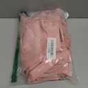 Sidefeel Women's Wide Leg Mom Jeans High Waisted Stretchy Raw Hem Zimbaplatinum Denim Pants Size 6 Long Pink