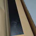 BGMG Wood Floating Shelves 48 inch, Wide Rustic Wooden Wall Shelves for Bathroom Living Room Bedroom Kitchen Farmhouse Set of 2-48x 6.7 x1.25 inch- Black