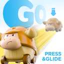 iPlay, iLearn Press to Go Car Toys for Toddlers, Baby Mini Animal Race Cars, 3pcs Infant Play Vehicle Set, Push Go Friction Bull Toys for 18 24 Month, Frist Birthday Gift for 2 3 Year Old Boys Girls