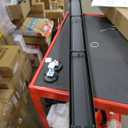 Linear Shower Floor Drain, Black 36 Inch 304 Stainless Steel Bathroom Drains Kit, Rectangular Shower Trench Drain with Reversable Tile-in Pattern Drain Cover & Hair Catcher