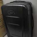 Samsonite Winfield 2 Hardside Expandable Luggage with Spinner Wheels, Brushed Anthracite, Checked-Medium 24-Inch