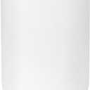 Bathroom Tumbler Cup Ceramic 12.6oz Reusable Toothbrush Cup 375ml,Toothbrush Holder Adequate for Your Bathroom (White) (1pcs)