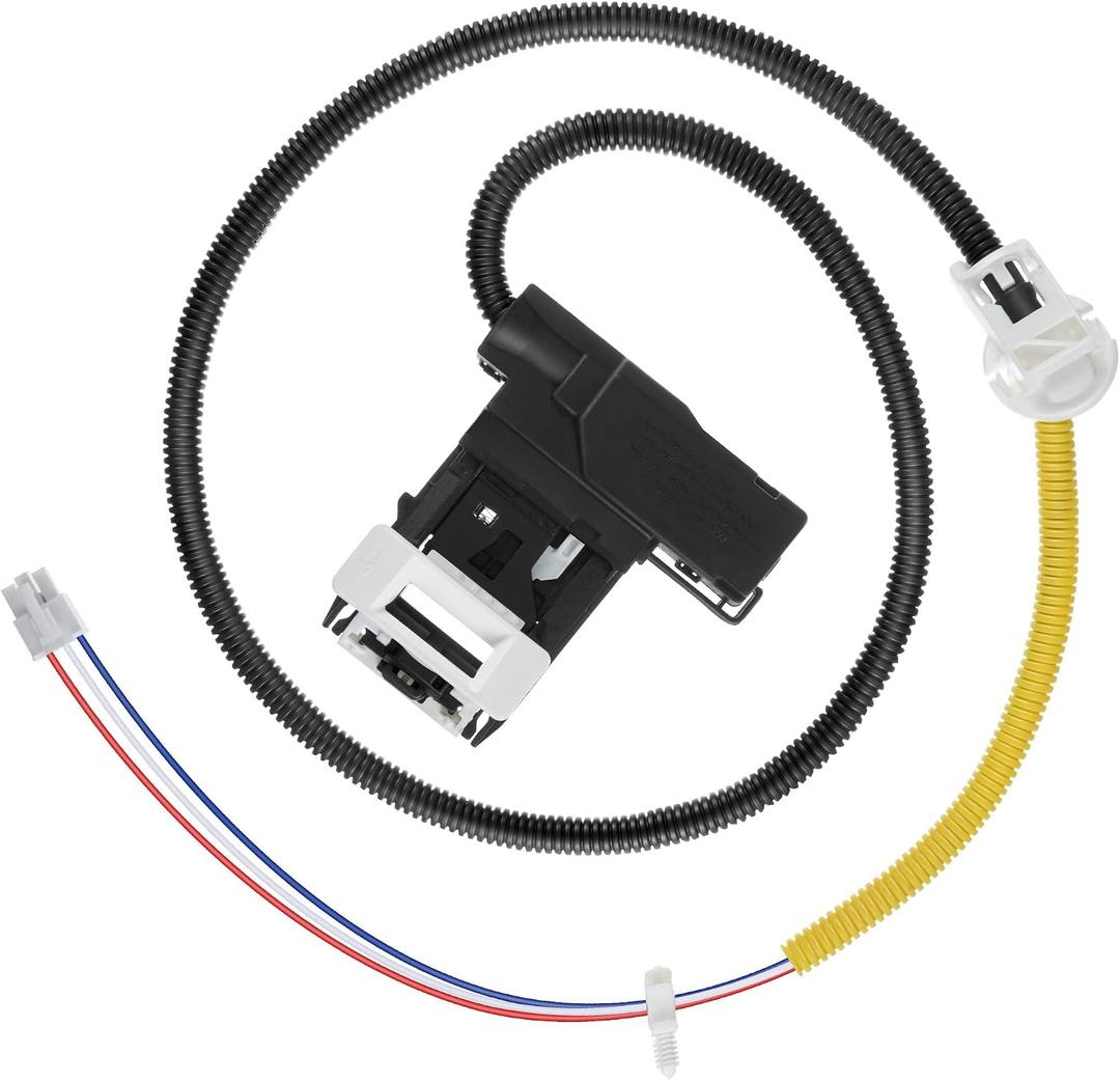 Dreyoo Replacement for W11307244 Washer Lid Lock Switch Washer Door Latch Assembly, Lid Lock Compatible with MVWX655DW1 NTW4516FW3 RTW4516FW1 MVWC565FW1 WTW5000DW1 Maytag Kenmor Crosley Inglis Roper