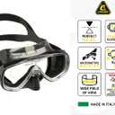 Cressi Adult Light Weight Premium Travel Snorkel Set - Mask & Fins Made in Italy - Palau Set: by Cressi, Quality Since 1946