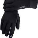 Unisex Winter Gloves,Touchscreen Compatible, Black