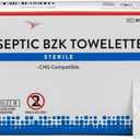 Balego Antiseptic Wipes, Benzalkonium Towelette Bzk, First Aid, Individually Packaged, 5 X 7 Inch, 100/box, 100 Count